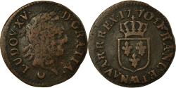 World Coins - Coin, France, Louis XV, Liard à la vieille tête, Liard, 1770, Metz,