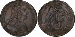 World Coins - France, Token, Louis XV, Trésor Royal, 1740, Copper, , Feuardent:2051