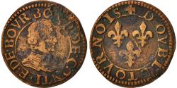 World Coins - Coin, France, Double Tournois, , Copper