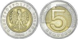 World Coins - Coin, Poland, 5 Zlotych, 1994