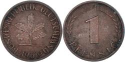 World Coins - Coin, Germany, Pfennig, 1966