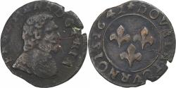 World Coins - Principality of Orange, Frédéric-Henri de Nassau, Double Tournois, 1642