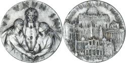 World Coins - Vatican, Medal, Jubilé pour l’Année Sainte, 1975, Manfrini, , Silvered