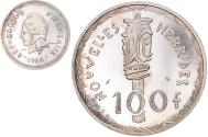 World Coins - Coin, New Hebrides, 100 Francs, 1966, Paris, Proof, , Silver, KM:E1