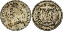 World Coins - Dominican Republic, 10 Centavos, 1961, Bern, Silver, , KM:19