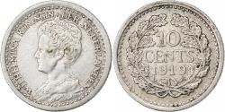 World Coins - Netherlands, Wilhelmina I, 10 Cents, 1919, Utrecht, Silver, , KM:145