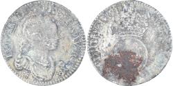 World Coins - Coin, France, Louis XV, 1/2 Écu Vertugadin, 1717, Paris, , Silver