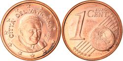 World Coins - VATICAN CITY, Euro Cent, 2007, Rome, BU, , Copper Plated Steel, KM:375