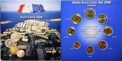 World Coins - Malta, Set 1 ct. - 2 Euro, BU, 2008, MDP,
