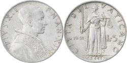 World Coins - Coin, VATICAN CITY, Pius XII, 5 Lire, 1951, Roma, , Aluminum, KM:51.1
