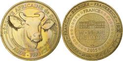 World Coins - France, Token, Touristic token, Sigean - Réserve n°22 - Le buffle, 2015, MDP