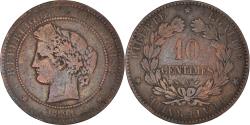 World Coins - Coin, France, Cérès, 10 Centimes, 1891, Paris, , Bronze, KM:815.1