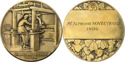 World Coins - France, Medal, Bianchini-Ferier, Manufacture de Soierie, Lyon, 1906, Bronze