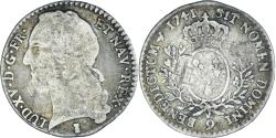 World Coins - Coin, France, Louis XV, 1/10 Écu au bandeau, 1741, Rennes, , Silver
