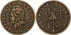 World Coins - New Caledonia, 100 Francs, 1976, Paris, Nickel-Bronze, , Lecompte:130