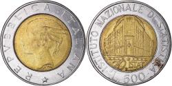 World Coins - Coin, Italy, 500 Lire, 1996, Rome, , Bi-Metallic, KM:181