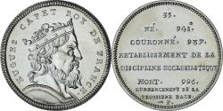 World Coins - France, Medal, Les Rois de France, Hugues Capet, History, , Copper-nickel