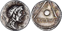 Ancient Coins - Cornelia, Denarius, 76-75 BC, Rome, Silver, , Crawford:393/1a