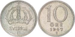 World Coins - Coin, Sweden, 10 Öre, 1947