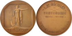 World Coins - France, Medal, French State, Politics, Society, War, , Bronze