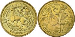 World Coins - Belgium, Token, 50 Binken - Turnhout, 1981, Brass plated steel,