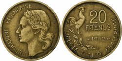 World Coins - France, 20 Francs, Guiraud, 1952, Aluminum-Bronze, , Gadoury:880