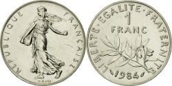 World Coins - Coin, France, Semeuse, Franc, 1984, Paris, , Nickel, KM:925.1