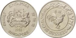 World Coins - Coin, Singapore, 10 Dollars, 1981, Singapore Mint, , Nickel, KM:20