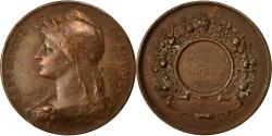 World Coins - Algeria, Medal, Société d'Horticulture d'Alger, 1897, Roty, , Bronze