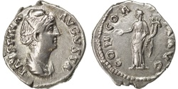 Ancient Coins - Faustina I, Denarius, , Silver, Cohen #151, 3.30