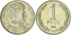 World Coins - Coin, Chile, Peso, 1989