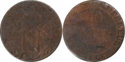 World Coins - France, Napoleon I, 10 Centimes, 1808, Toulouse, Billon, , Gadoury:190