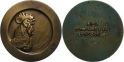 World Coins - France, Medal, Coq, A.I.C.P, 25ème Anniversaire, Lyon, 1984, , Bronze