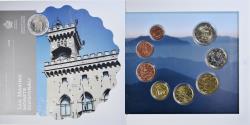 World Coins - San Marino, Coffret 1c. à 2€, 2015, Rome, FDC,