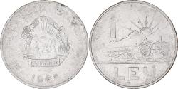 World Coins - Coin, Romania, Leu, 1966