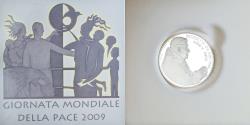 World Coins - VATICAN CITY, 5 Euro, World day of Peace, 2009, Rome, , Silver, KM:415