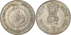 World Coins - India, Rupee, 1990, Bombay, Copper-nickel, , KM:86
