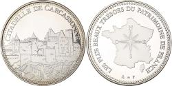 World Coins - France, Medal, Trésors du Patrimoine, Citadelle de Carcassonne, n.d.