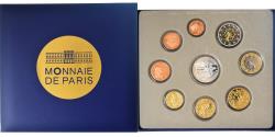 World Coins - France, Coffret 1c. à 2€, Hercule, 2012, Monnaie de Paris, BE,