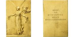 World Coins - France, Medal, Offert par Mr Thoumyre, Député, Gilt Bronze, Mérignac