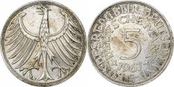 World Coins - GERMANY - FEDERAL REPUBLIC, 5 Mark, 1967, Munich, Silver, , KM:112.1