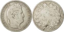 World Coins - Coin, France, Louis-Philippe, 5 Francs, 1831, Bordeaux, , Silver
