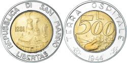 World Coins - Coin, San Marino, 500 Lire, 1991