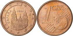 World Coins - Spain, Euro Cent, 2004, Madrid, Copper Plated Steel,