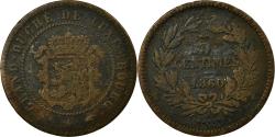 World Coins - Coin, Luxembourg, William III, 5 Centimes, 1860, Paris, , Bronze
