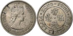 World Coins - Hong Kong, Elizabeth II, 50 Cents, 1973, Copper-nickel, , KM:34