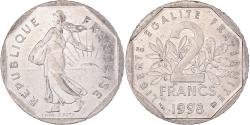 World Coins - Coin, France, Semeuse, 2 Francs, 1998, , Nickel, KM:942.1, Gadoury:547