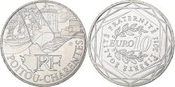 World Coins - France, 10 Euro, Poitou-Charentes, 2011, MDP, Silver,