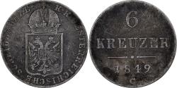 World Coins - Austria, Franz Joseph I, 6 Kreuzer, 1849, Prague, Silver, , KM:2200