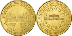 World Coins - France, Token, Touristic token, Cheverny - Château, 1999, MDP,